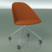 3d model Silla 2219 (4 ruedas, CRO, con acolchado) - vista previa