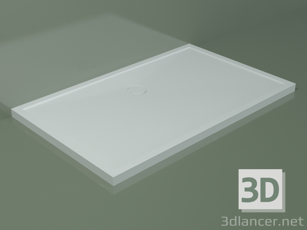 Modelo 3d Base de duche Medio (30UM0143, Branco Glaciar C01, 160x100 cm) - preview