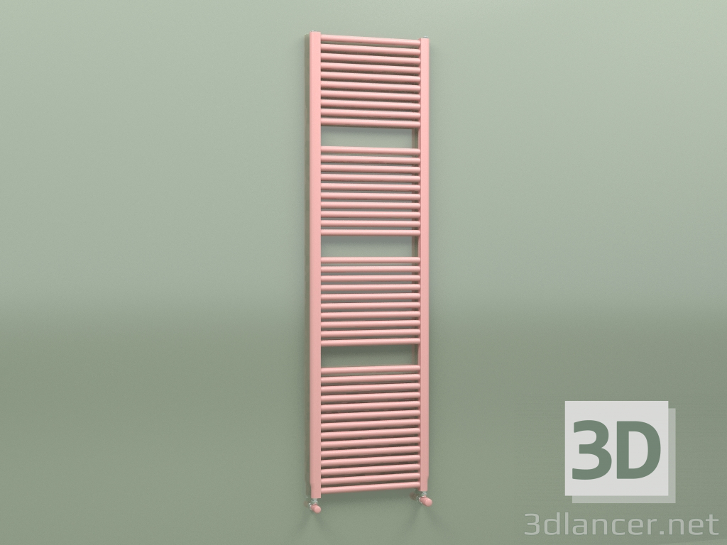 Modelo 3d Toalheiro aquecido NOVO (1808x500, rosa - RAL 3015) - preview