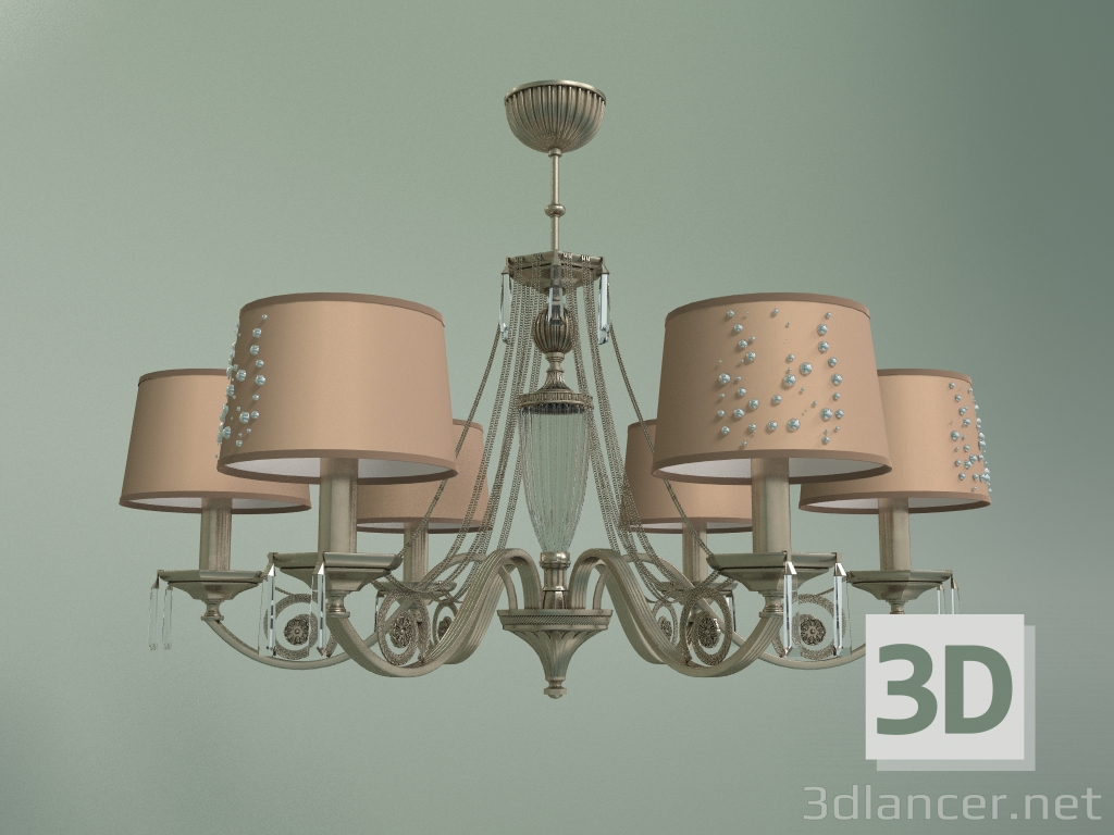 Modelo 3d Lustre MONZA MON-ZW-6 (PA) - preview