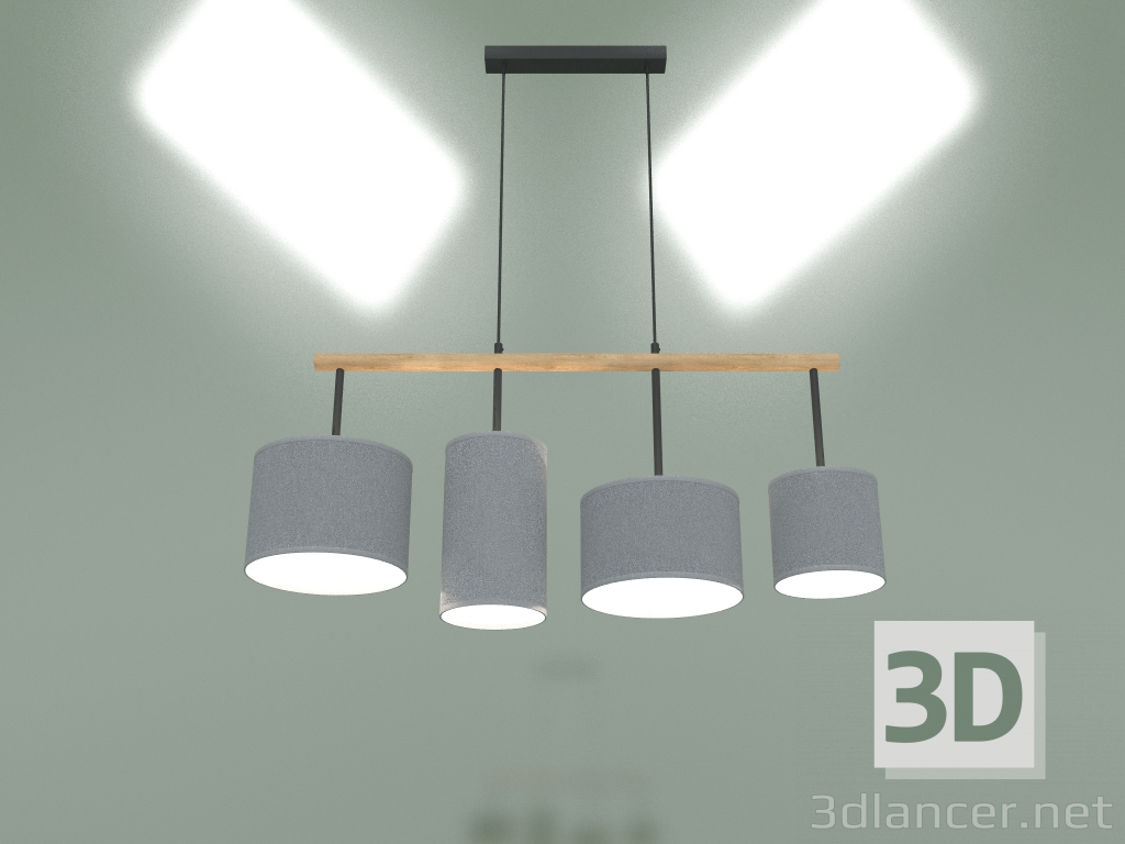 modèle 3D Suspension 4458 Deva Graphite - preview