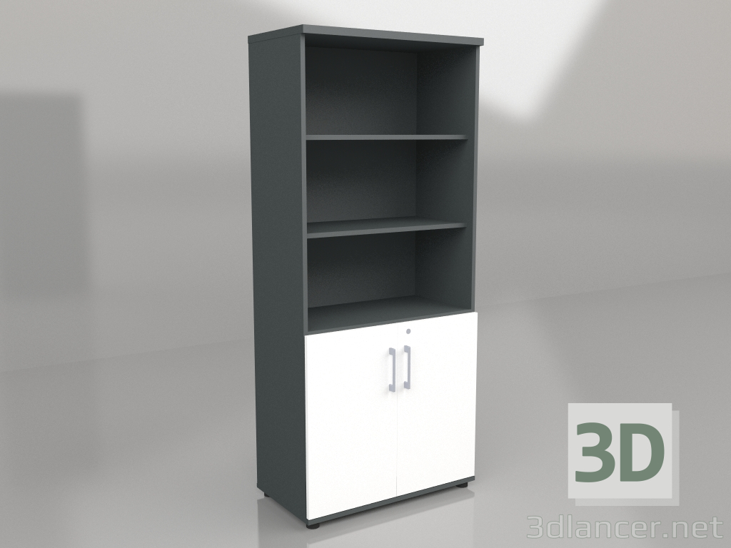 Modelo 3d Semi-estante Standard A5404 (801x432x1833) - preview