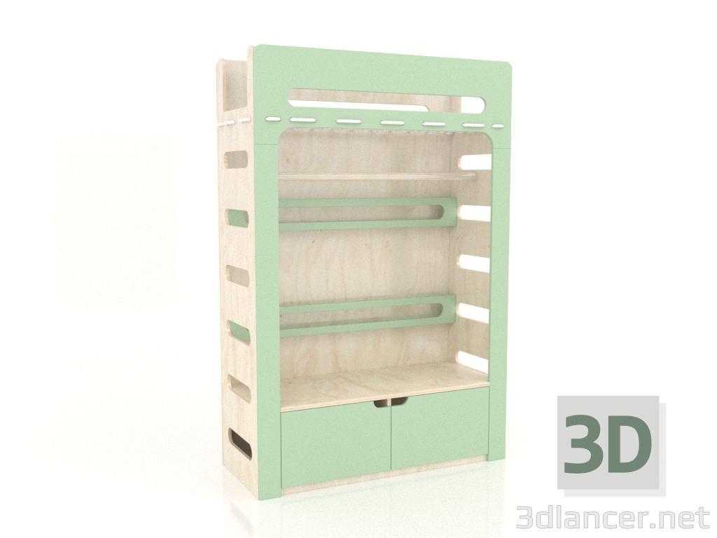 3d model Librería MOVE B (KMMBAA) - vista previa