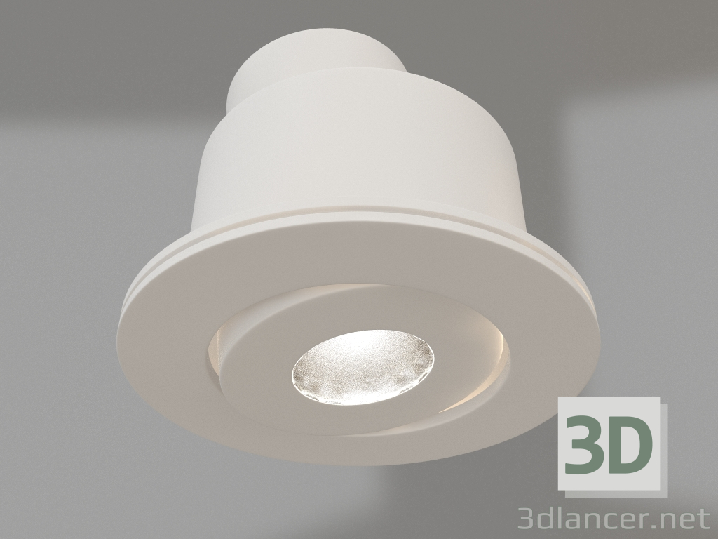 3d модель Светодиодный светильник LTM-R52WH 3W Day White 30deg – превью