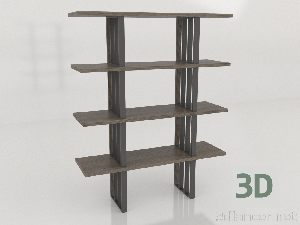 Modelo 3d Prateleira (escura) - preview