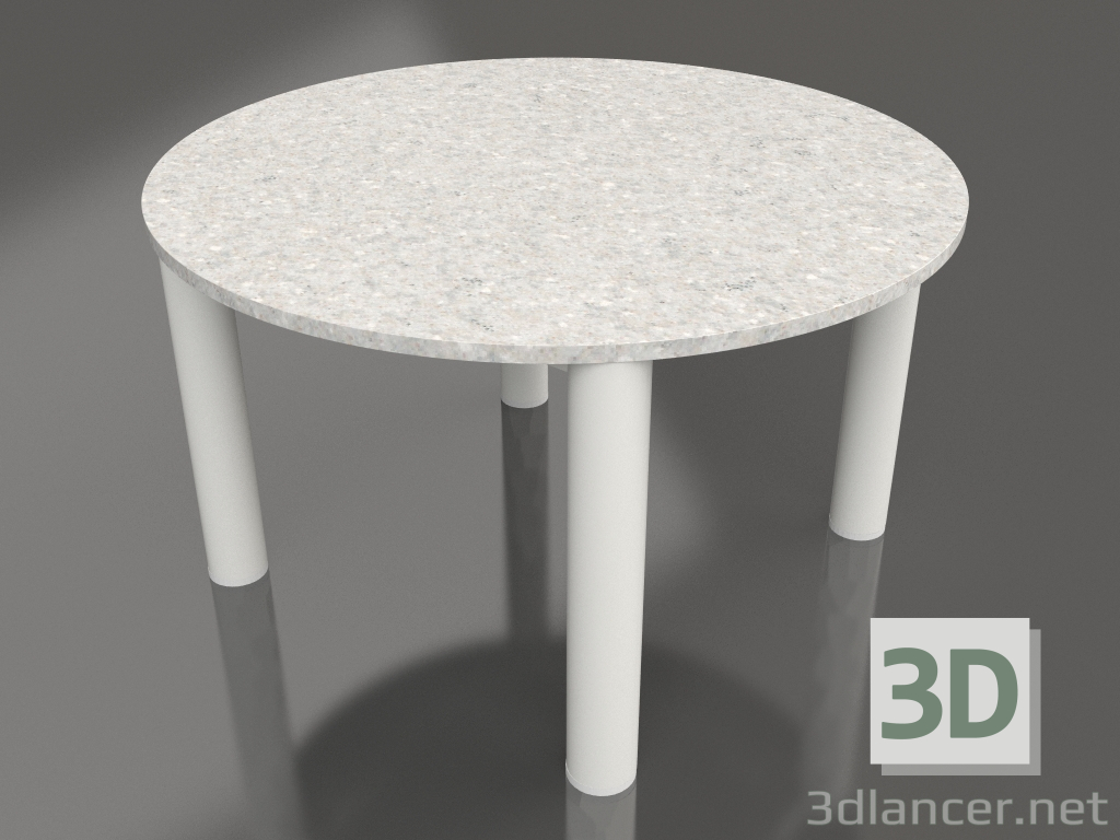 3d model Coffee table D 60 (Agate gray, DEKTON Sirocco) - preview