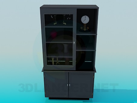 3d model Gabinete - vista previa