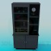 3d model Gabinete - vista previa