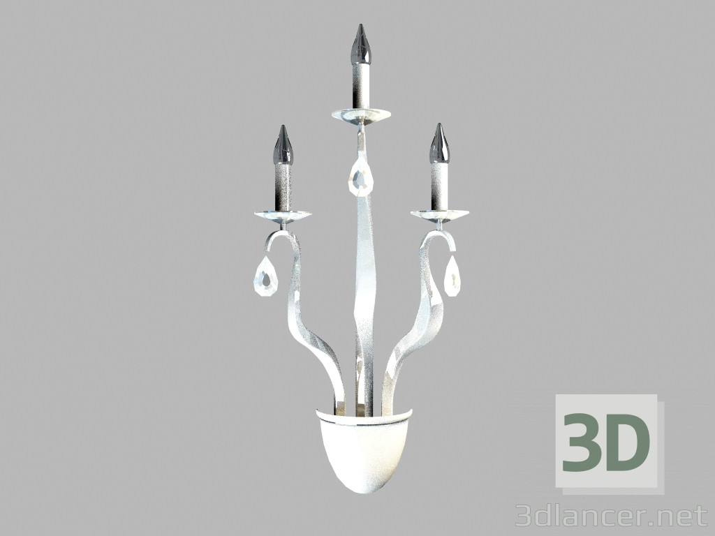 3d model Bra MB10802-3A Venezia, 3 set, chrome - preview