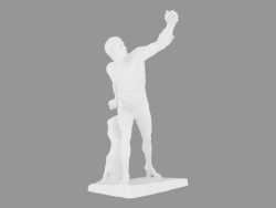 Mermer heykel Gladiateur Borghese