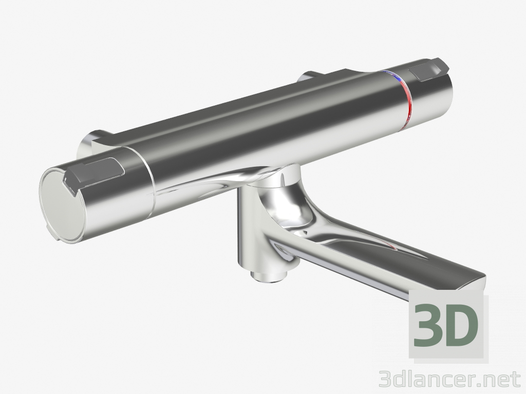 Modelo 3d O misturador para banho Cera T4 160 c / c - preview