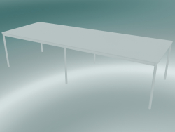 Rectangular table Base 300x110 cm (White)