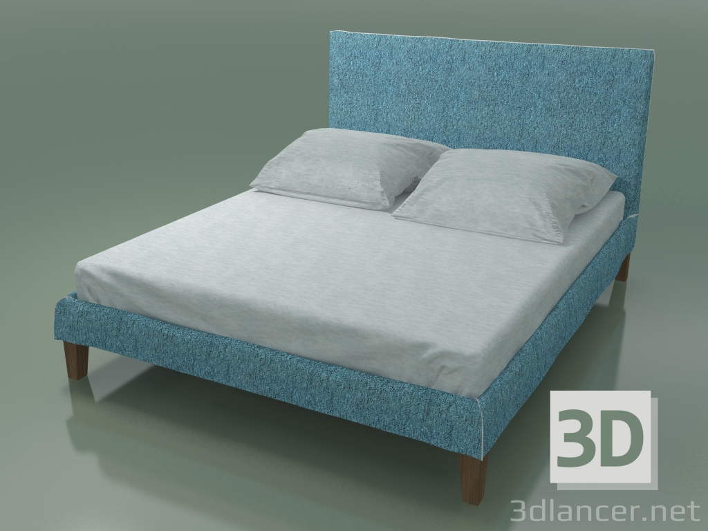 Modelo 3d Cama de casal (80E) - preview