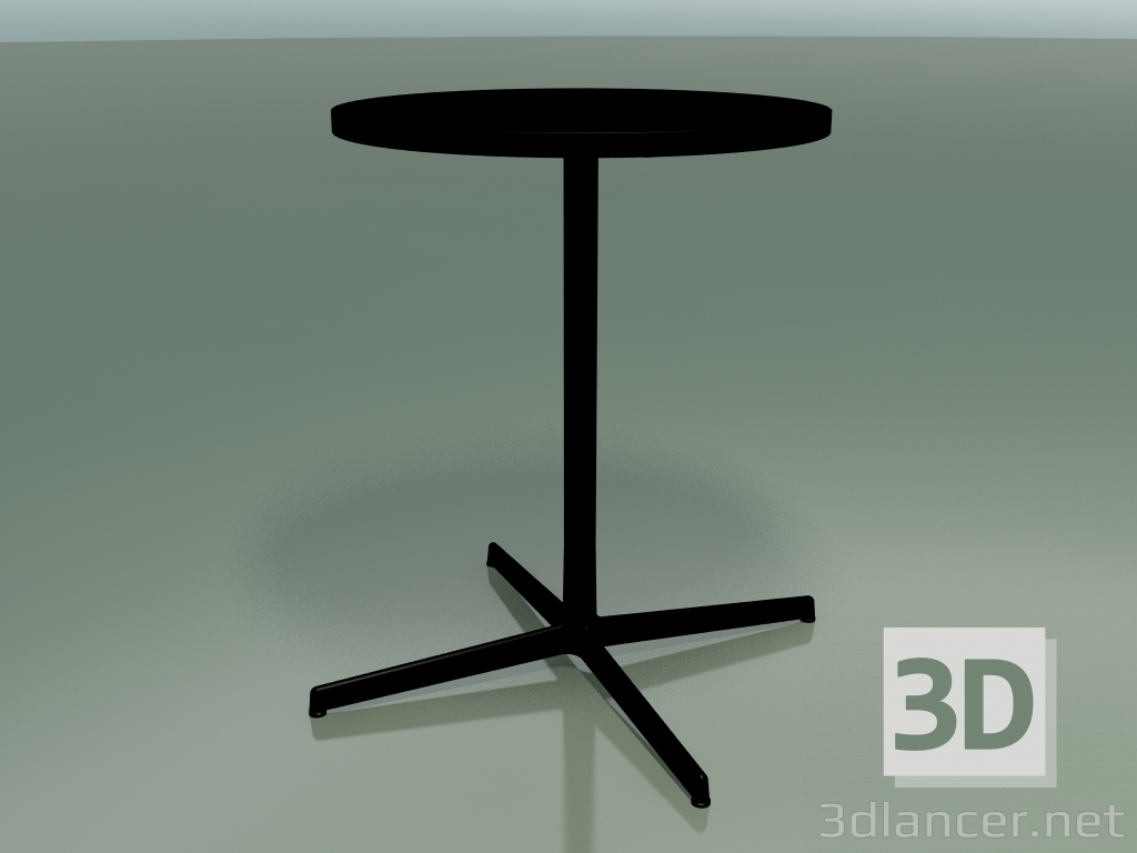 Modelo 3d Mesa redonda 5512, 5532 (H 74 - Ø 59 cm, preto, V39) - preview