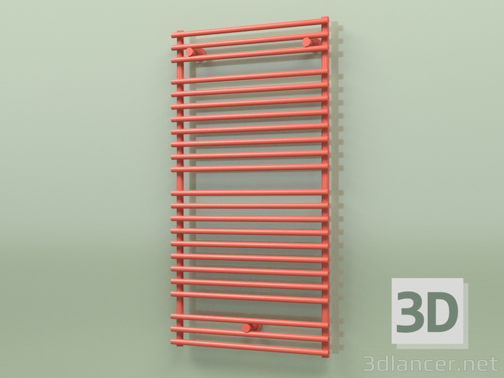 3d model Heated towel rail - Santorini (SAN 11 600 mm, RAL - 2002) - preview