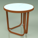 3d model Mesa auxiliar 008 (Metal Rust, Glazed Gres Water) - vista previa