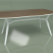 3d model Mesa de comedor Johann Walnut (blanco, 1800x1000) - vista previa