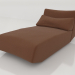 3d model Sofa module L low back - preview