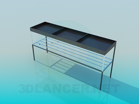 modèle 3D Vitrine - preview