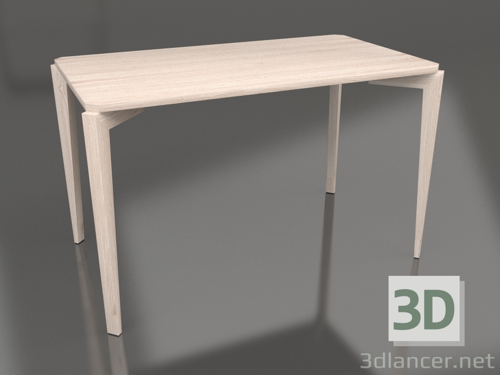 modello 3D Tavolo da pranzo compatto rettangolare (opzione 1) - anteprima