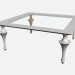 3d model Mesa cuadrada de comedor Deco AIDA Z02 - vista previa