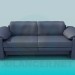 3D Modell Sofa - Vorschau