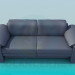 3D Modell Sofa - Vorschau