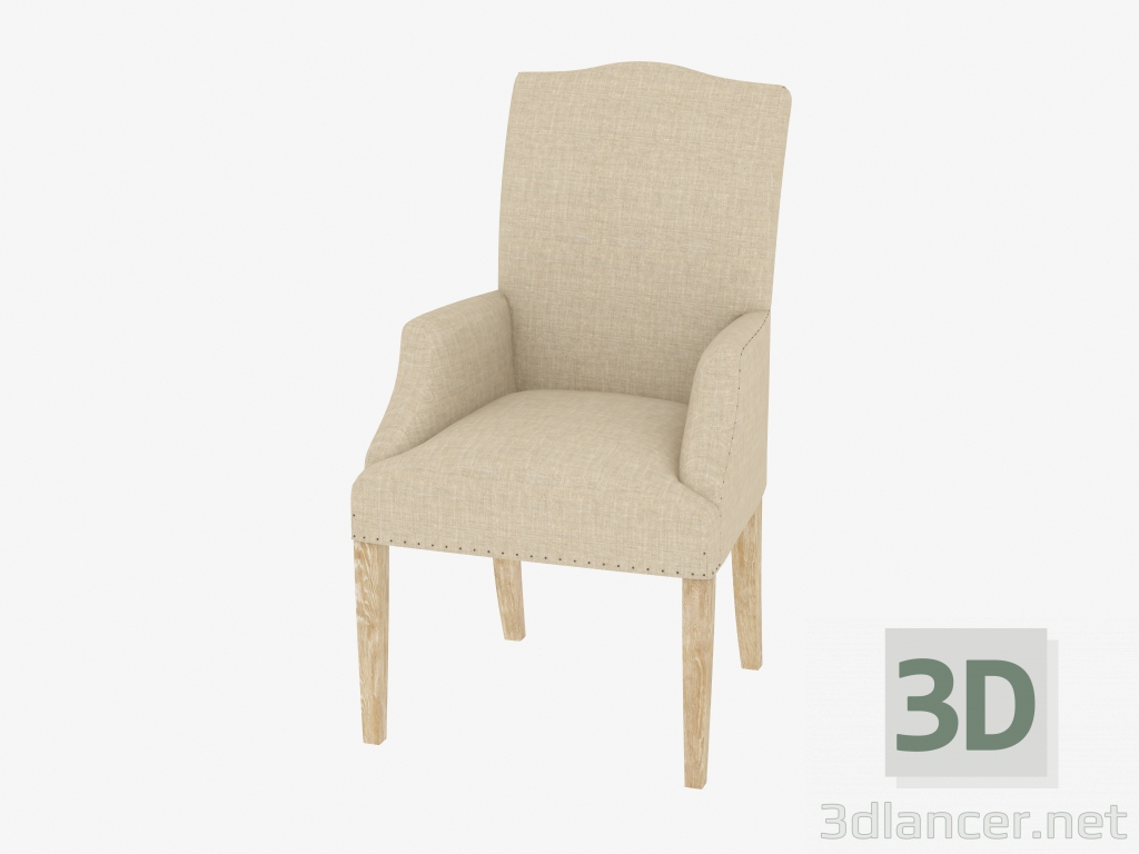 3d модель Стул обеденный с подлокотниками LIMBURG ARM CHAIR (8826.1008.А015.А) – превью