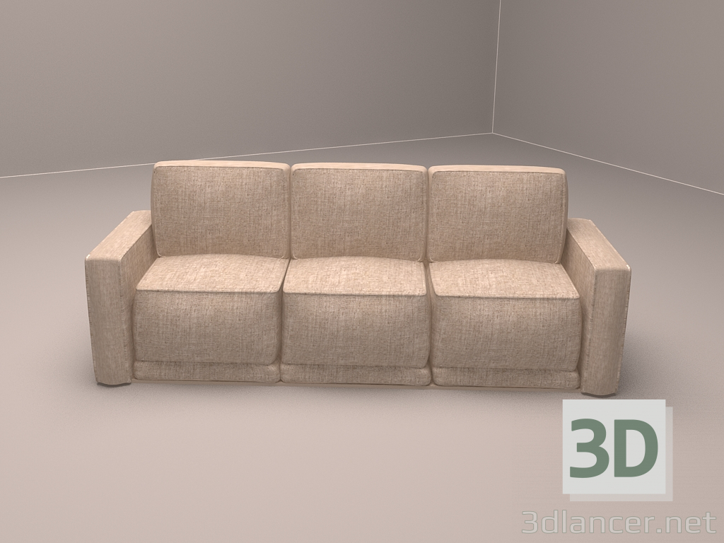 3d Sofa model buy - render