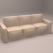 3d Sofa model buy - render