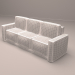 3d Sofa model buy - render