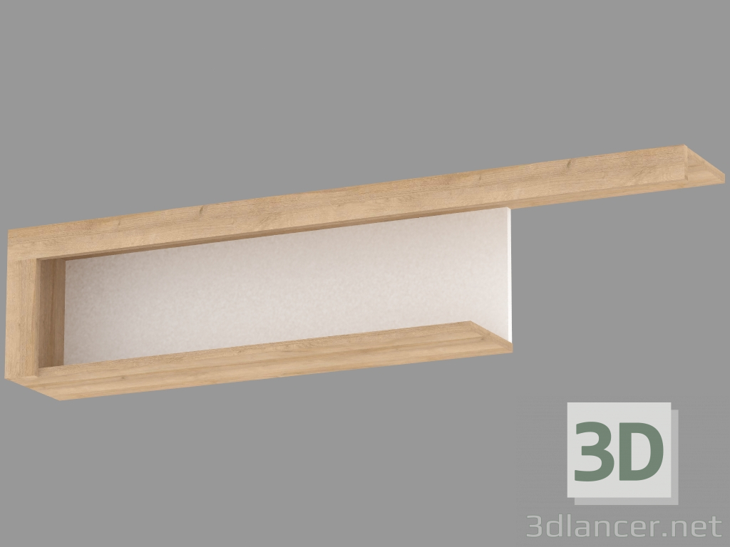 modello 3D Scaffale (TYPE LYOP03) - anteprima