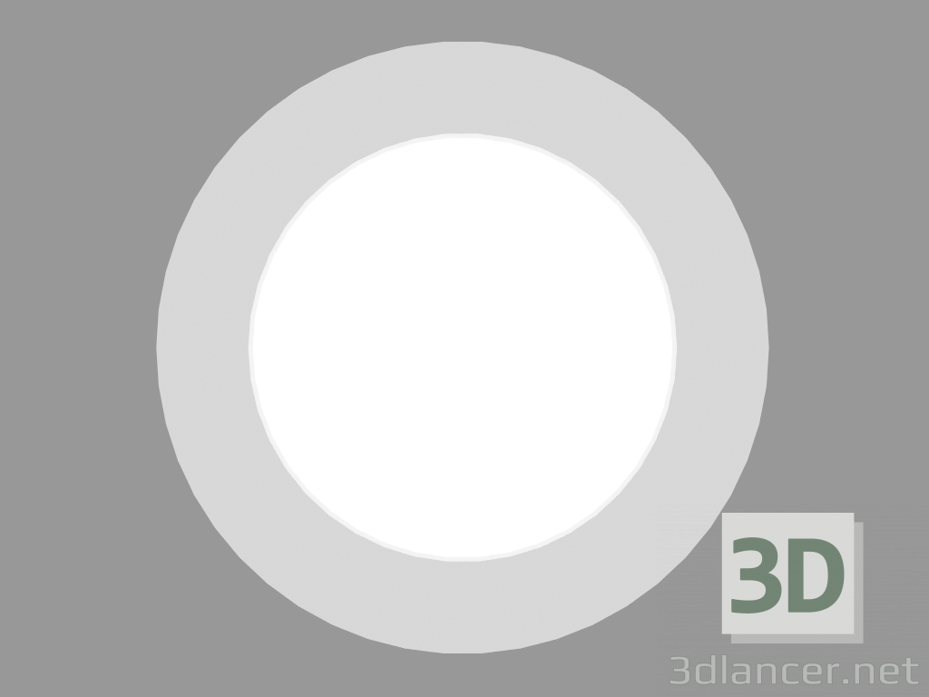 3d model Wall mounted light MINIBRIQUE ROUND (S4533W) - preview