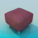 Modelo 3d Otomano - preview
