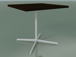 Table carrée 5566 (H 74 - 80x80 cm, Wengé, V12)