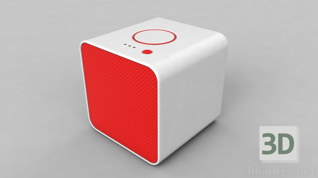 3d Mp3 player (Wireless Speaker) model buy - render