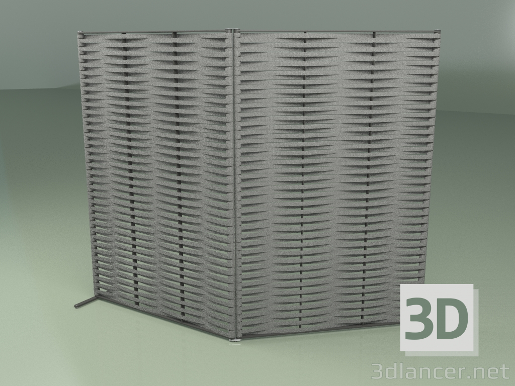 3d model Pantalla 101 (cinturón de 25 mm gris) - vista previa