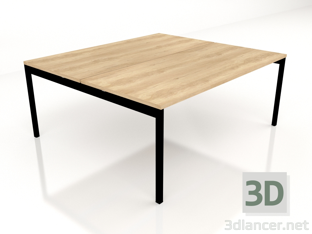 3d model Mesa de trabajo Ogi Y Banco BOY35 (1800x1610) - vista previa