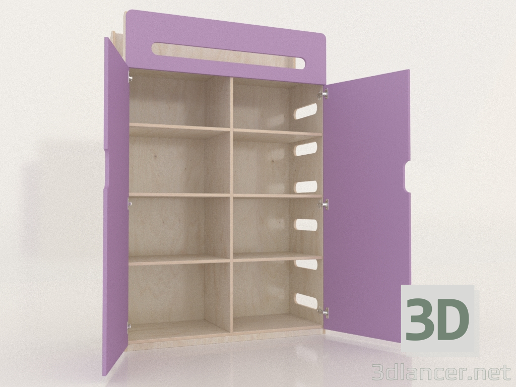 3d model Armario abierto MOVE WB (WLMWB2) - vista previa