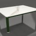 modello 3D Tavolino 70×94 (Verde bottiglia, DEKTON Aura) - anteprima