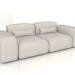 modello 3D Divano Laspa 240 cm - anteprima