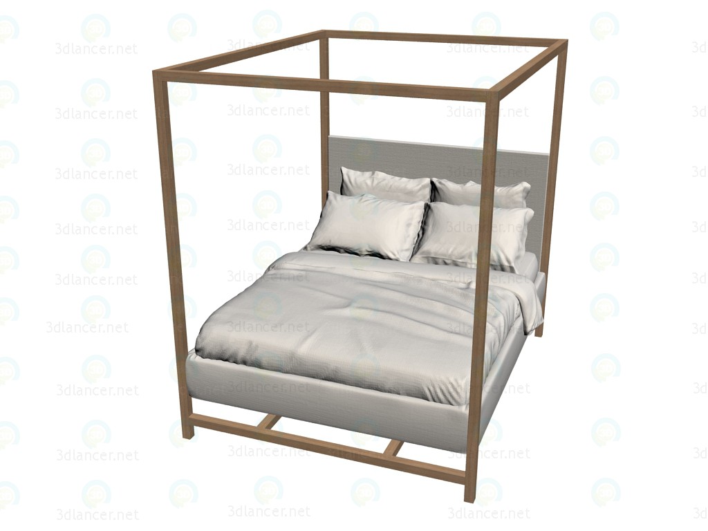 modello 3D Letto Aclb 172 - anteprima