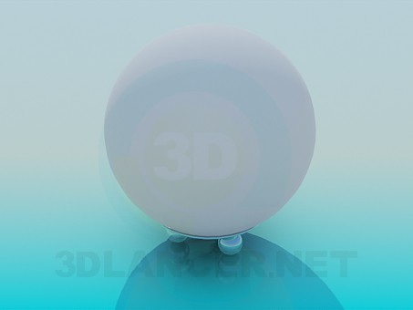 Modelo 3d Luz noturna - preview