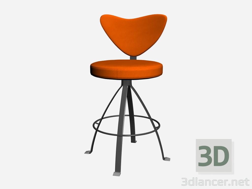 3D modeli Bar sandalye 7 SAMBA - önizleme