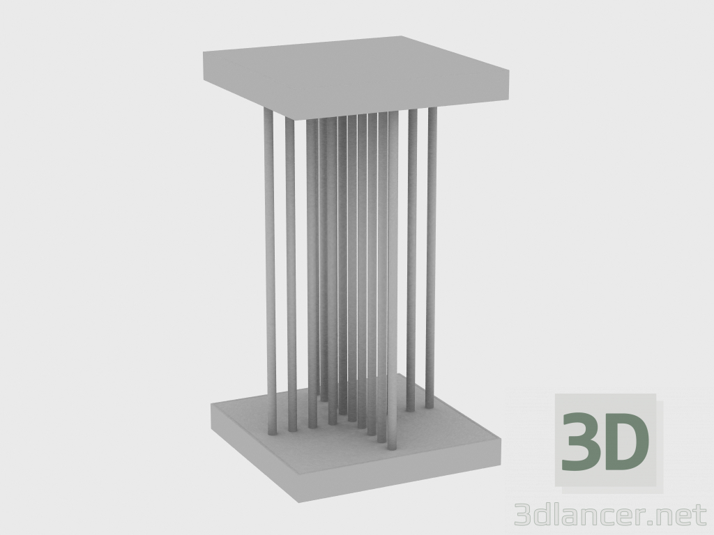 modèle 3D Table basse HOPPER SMALL TABLE (35X35XH63) - preview