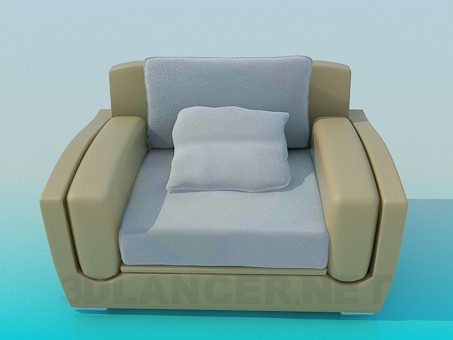 3d model Big chair - preview