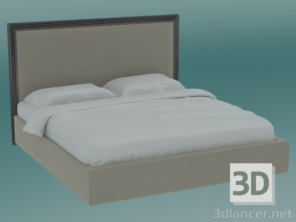 3d model Cama doble Eastbourne - vista previa