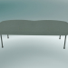 3d model Bench Oslo (Steelcut 160, Light Gray) - preview