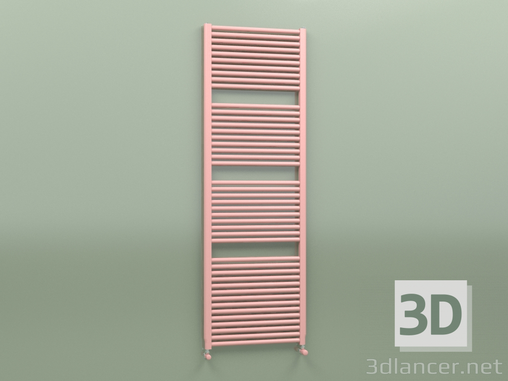 3D modeli Isıtmalı havlu askısı NOVO (1808x600, Pembe - RAL 3015) - önizleme