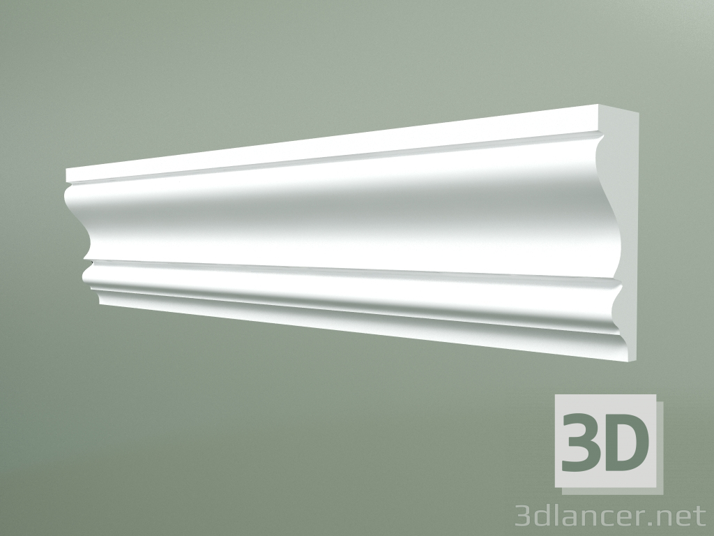 3d model Gypsum molding MT039 - preview